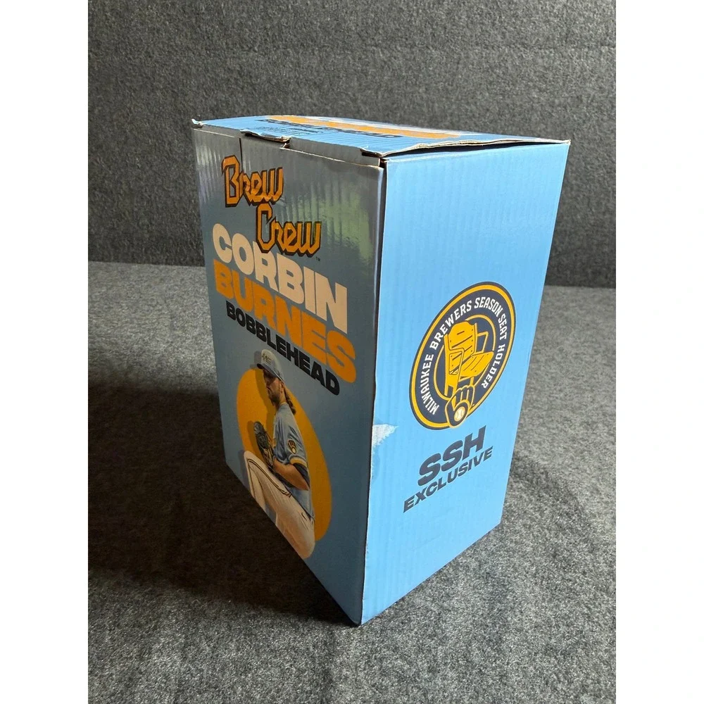 Milwaukee Brewers Corbin Burnes Bobblehead Brew Crew SSH Exclusive MLB Pitcher